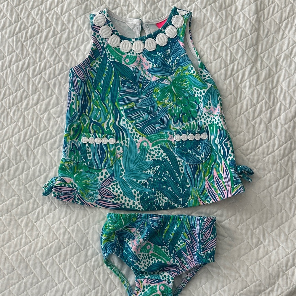 Lilly Pulitzer Girls' Baby Lilly Knit Shift